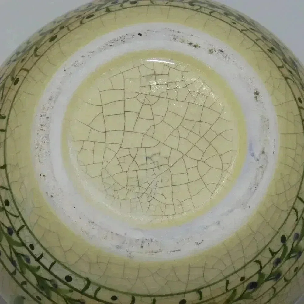 Decorative Ceramic Vase Flower Pot Crackle Mediterranean Design